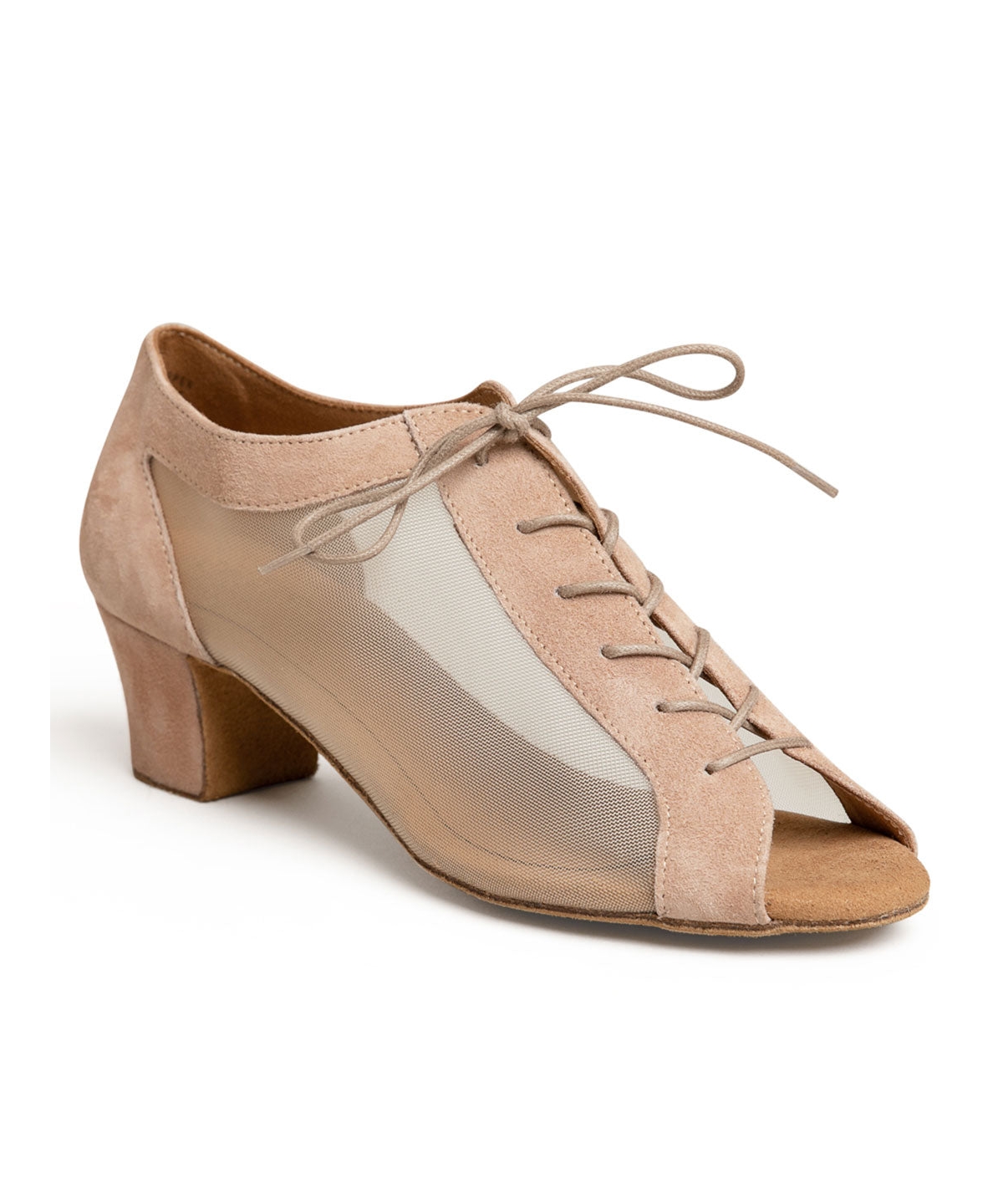 Beatrice 1.5″ Ballroom Shoe – Chai