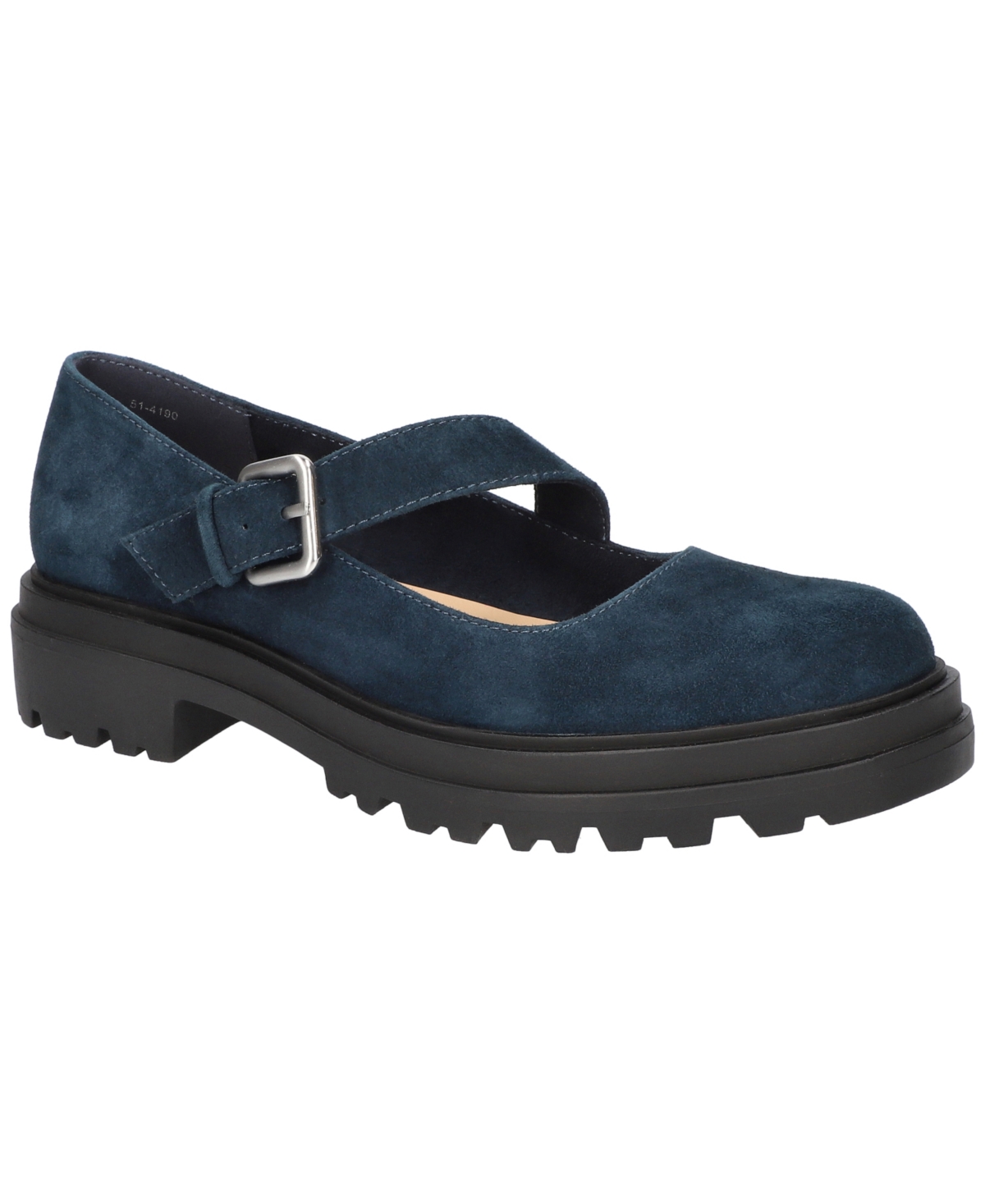 Bella Vita Women’s Britt Comfort Mary Janes Shoes – Navy Kidsuede Leather Bella Vita Women’s Britt Comfort Mary Janes Shoes – Navy Kidsuede Leather
