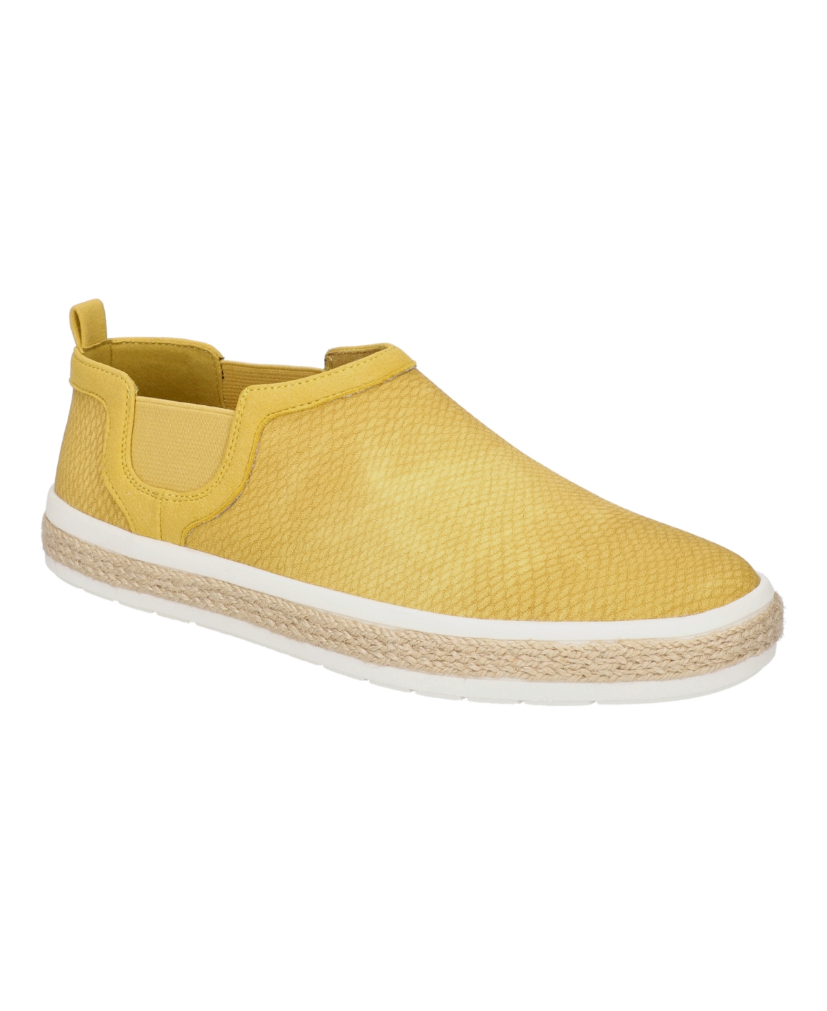Bella Vita Women’s Wrenley Slip-On Shoes – Yellow Snake Embossed