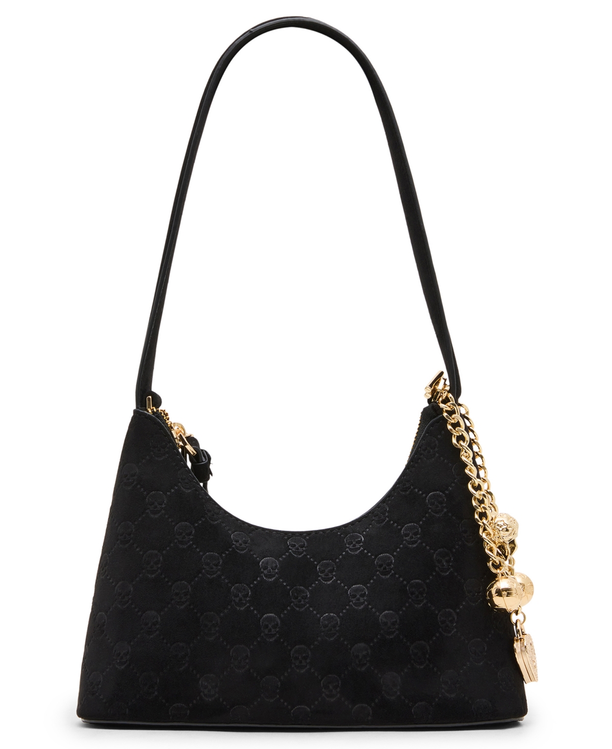 Betsey Johnson Headliner Deboss Medium Shoulder Handbag – Black Betsey Johnson Headliner Deboss Medium Shoulder Handbag – Black