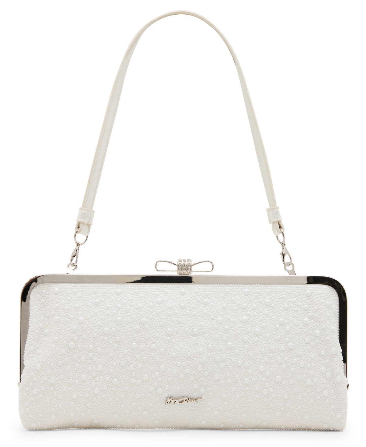Betsey Johnson Imitation Pearl Small Shoulder Handbag – Pearl Betsey Johnson Imitation Pearl Small Shoulder Handbag – Pearl