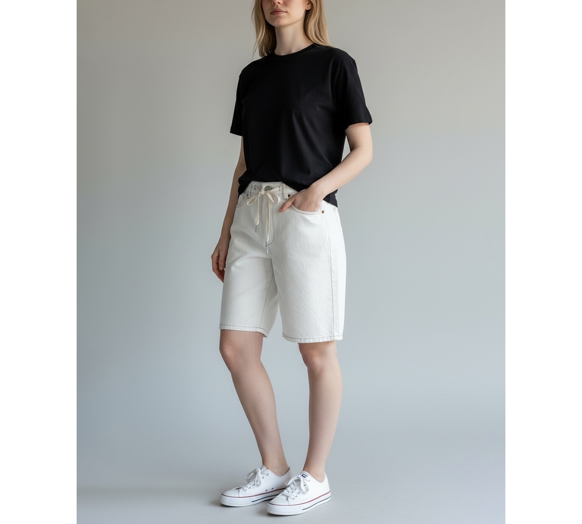 Blank Nyc Women’s Denim Bermuda Shorts – See You Again