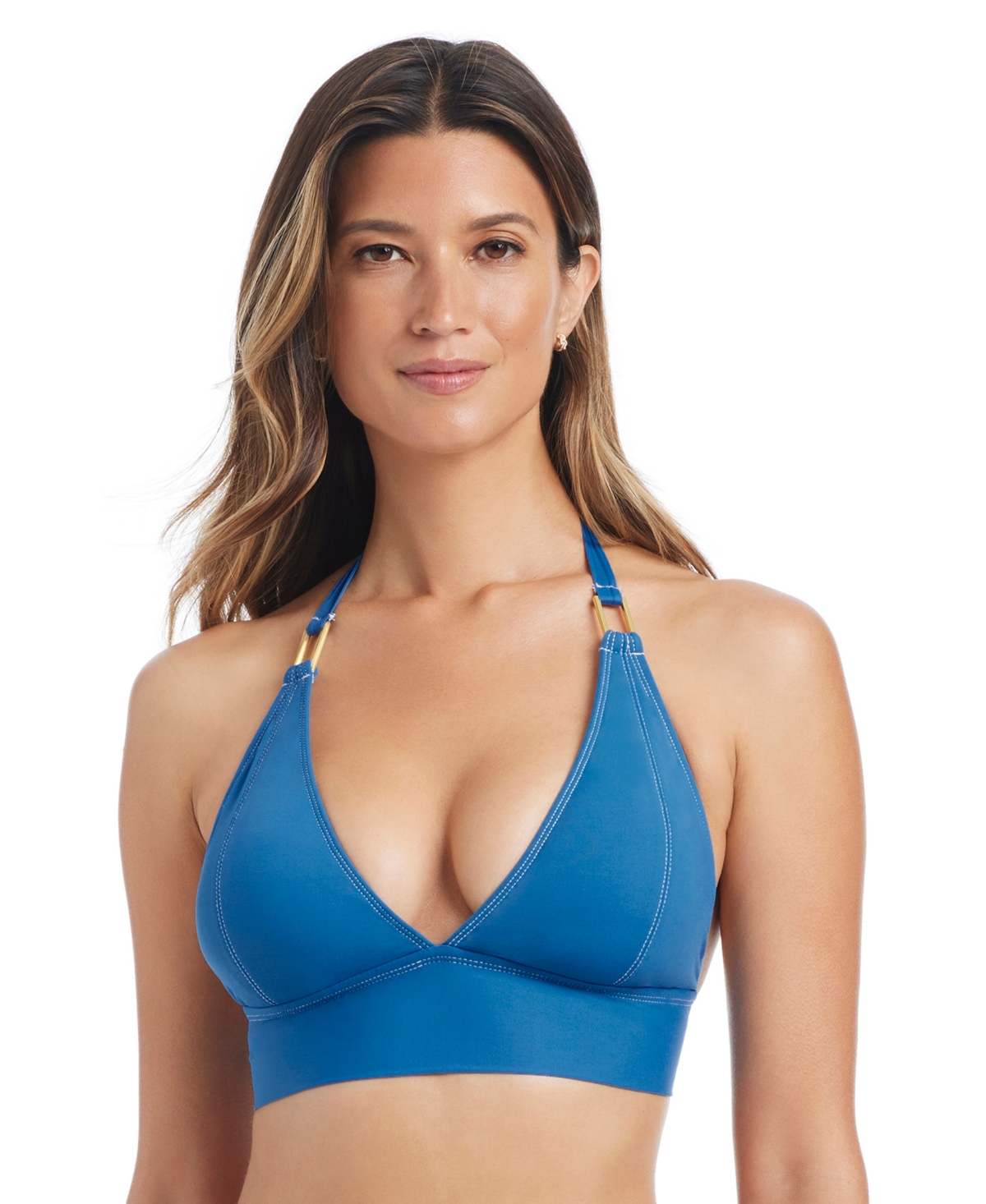 Bleu by Rod Beattie Women’s V-Neck Bikini Top – La Brisa Bleu by Rod Beattie Women’s V-Neck Bikini Top – La Brisa