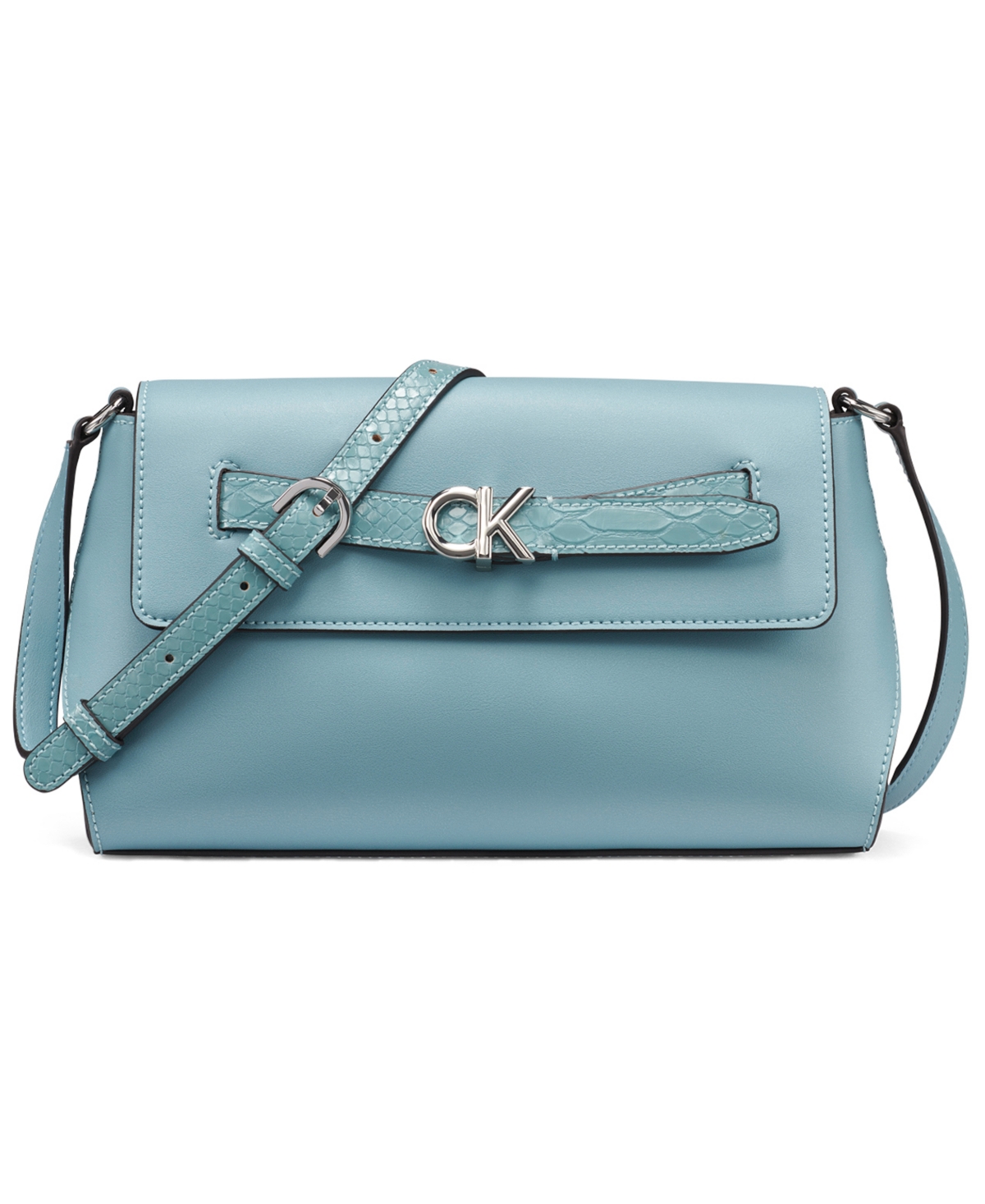 Calvin Klein Annalise Small Crossbody Bag – Steel Teal