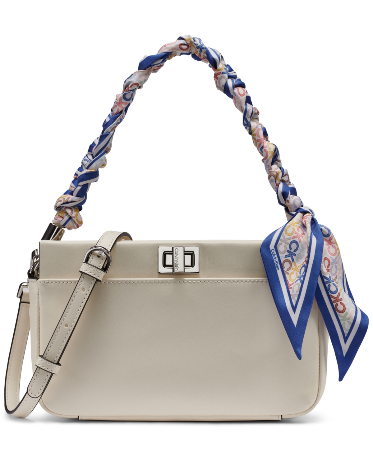 Calvin Klein Talita Small Shoulder Handbag – Cherub White Calvin Klein Talita Small Shoulder Handbag – Cherub White