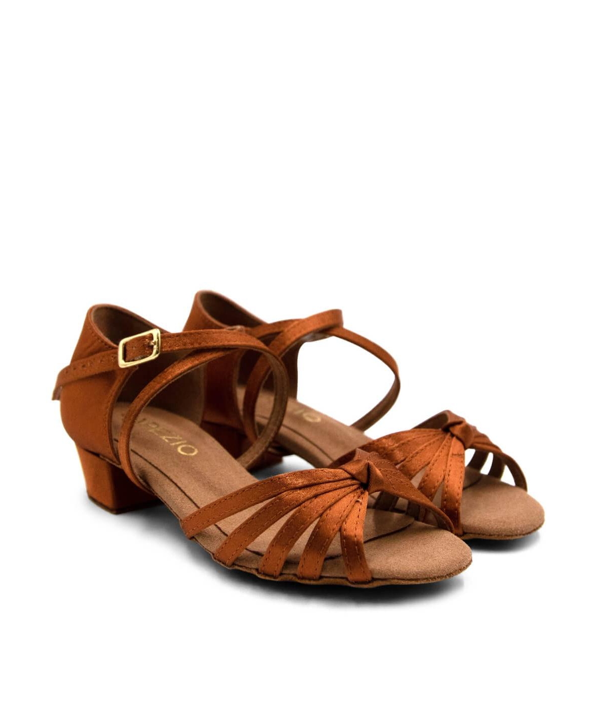 Capezio Girls Valentina Ballroom Shoe – Cinnamon