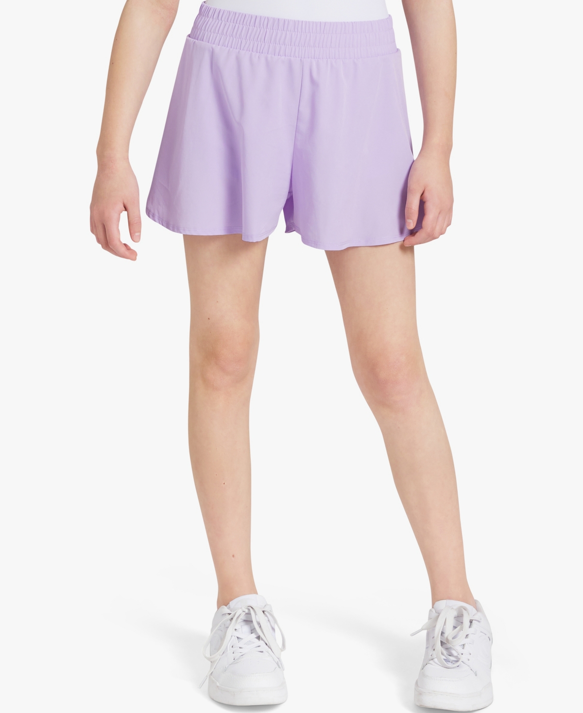 Champion Girls’ 7-16 Pleated Shorts – Lavender