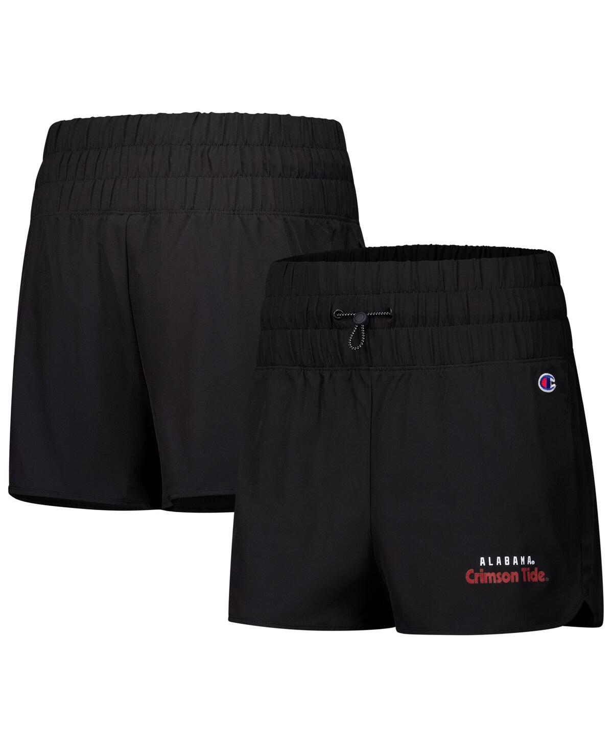 Champion Women’s Black Alabama Crimson Tide Tailgate Her Woven Shorts – Black Champion Women’s Black Alabama Crimson Tide Tailgate Her Woven Shorts – Black