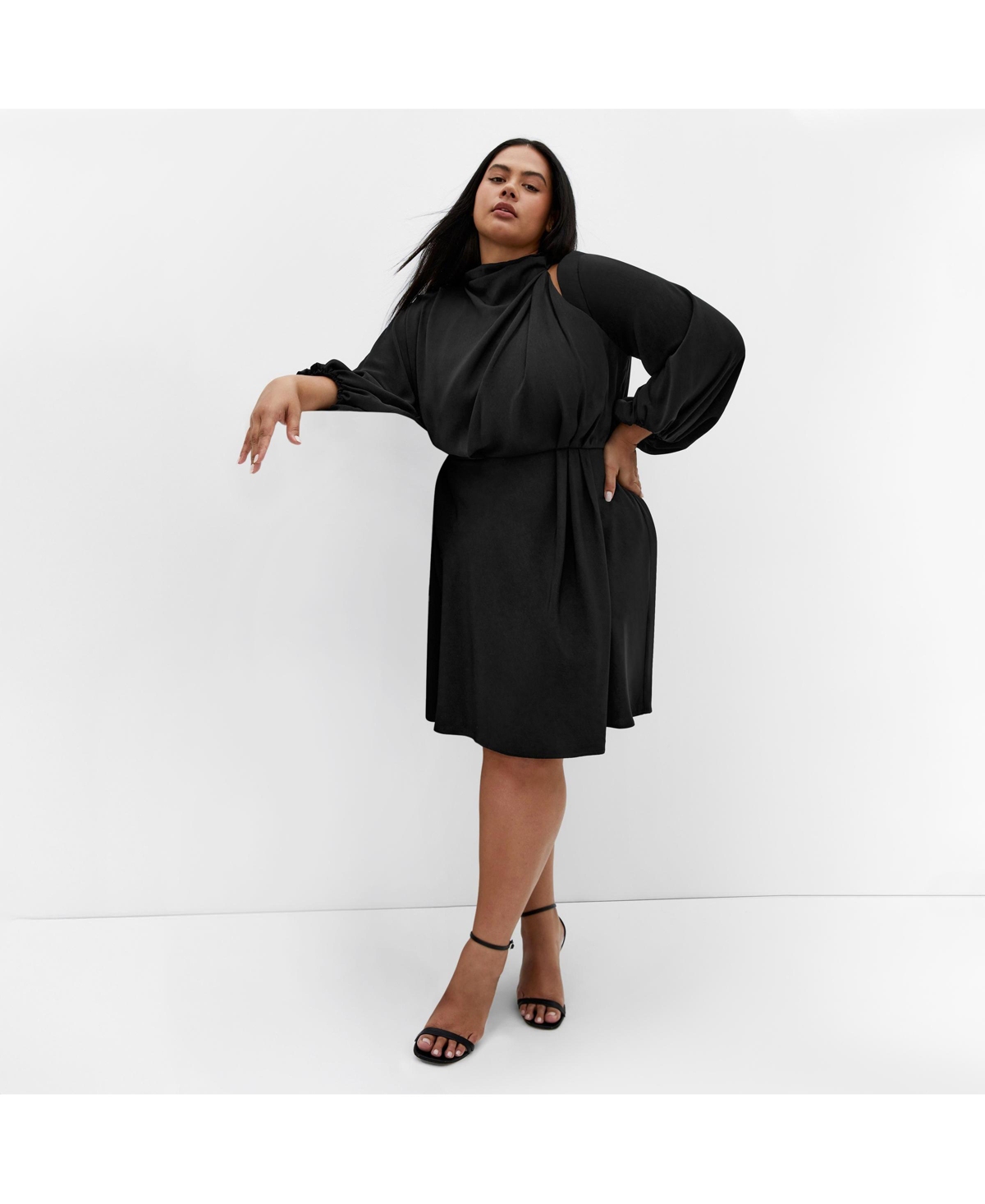 City Chic Women’s Jaylee Mini Dress – Black City Chic Women’s Jaylee Mini Dress – Black