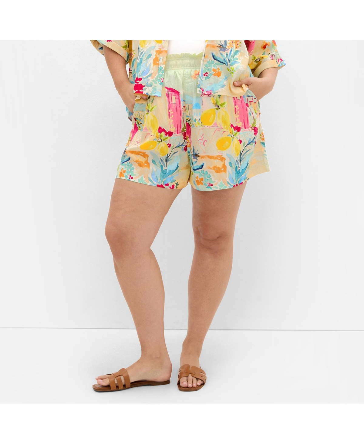 City Chic Women’s Sorrento Print Short – Sorrento summer City Chic Women’s Sorrento Print Short – Sorrento summer