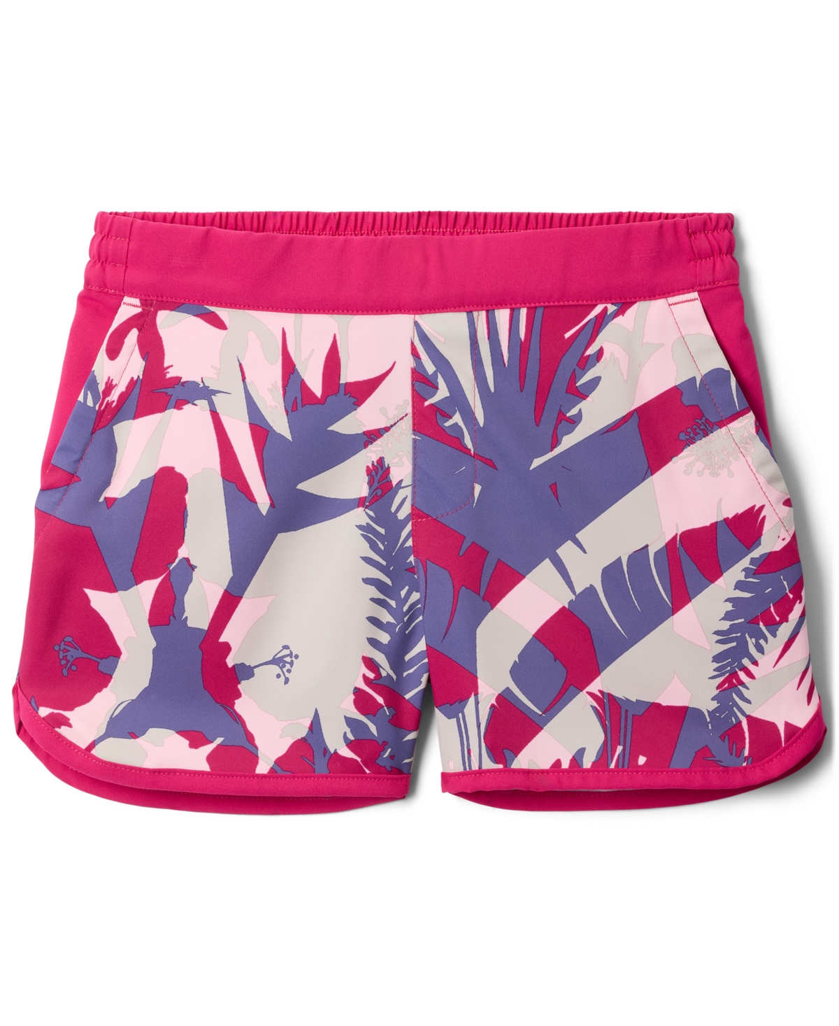 Columbia Big Girls Sandy Shores Board shorts – Guava Pink Botaniflage Columbia Big Girls Sandy Shores Board shorts – Guava Pink Botaniflage