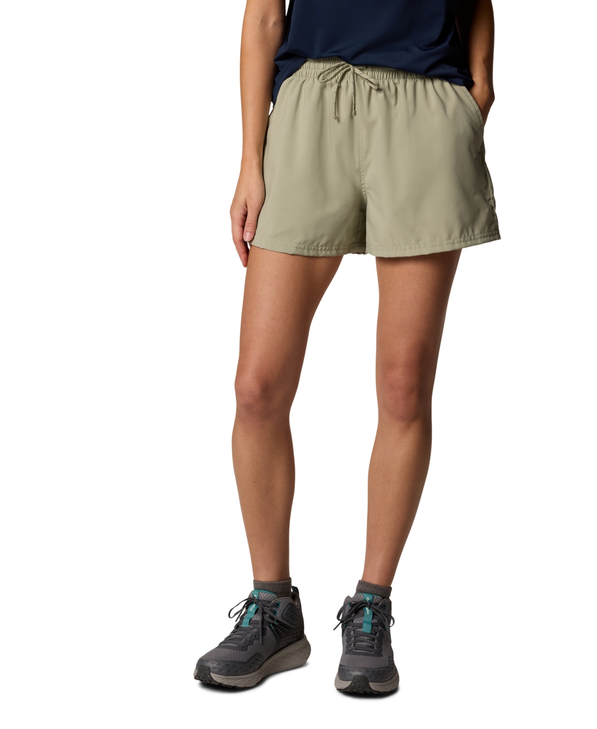 Columbia Women’s Mid Rise Blue Vista Hill Shorts – Safari Columbia Women’s Mid Rise Blue Vista Hill Shorts – Safari
