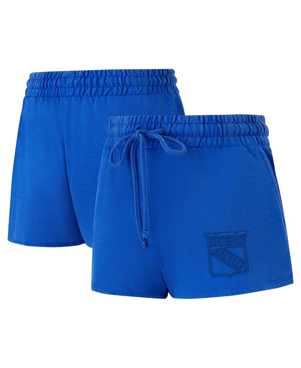 Concepts Sport Women’s Blue New York Rangers Volley Fleece Shorts – Blue Concepts Sport Women’s Blue New York Rangers Volley Fleece Shorts – Blue