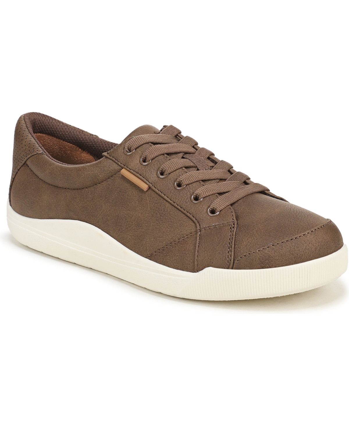 Dr. Scholl’s Women’s Be Bright Lace-Up Shoes – Mid Brown Faux Leather Dr. Scholl’s Women’s Be Bright Lace-Up Shoes – Mid Brown Faux Leather