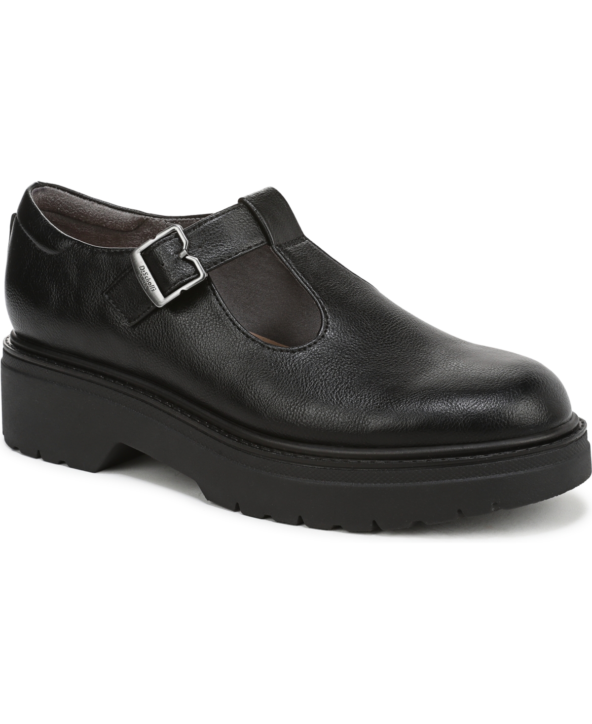 Dr. Scholl’s Women’s Bring It-Jane Platform Mary Jane Shoes – Black Faux Leather Dr. Scholl’s Women’s Bring It-Jane Platform Mary Jane Shoes – Black Faux Leather