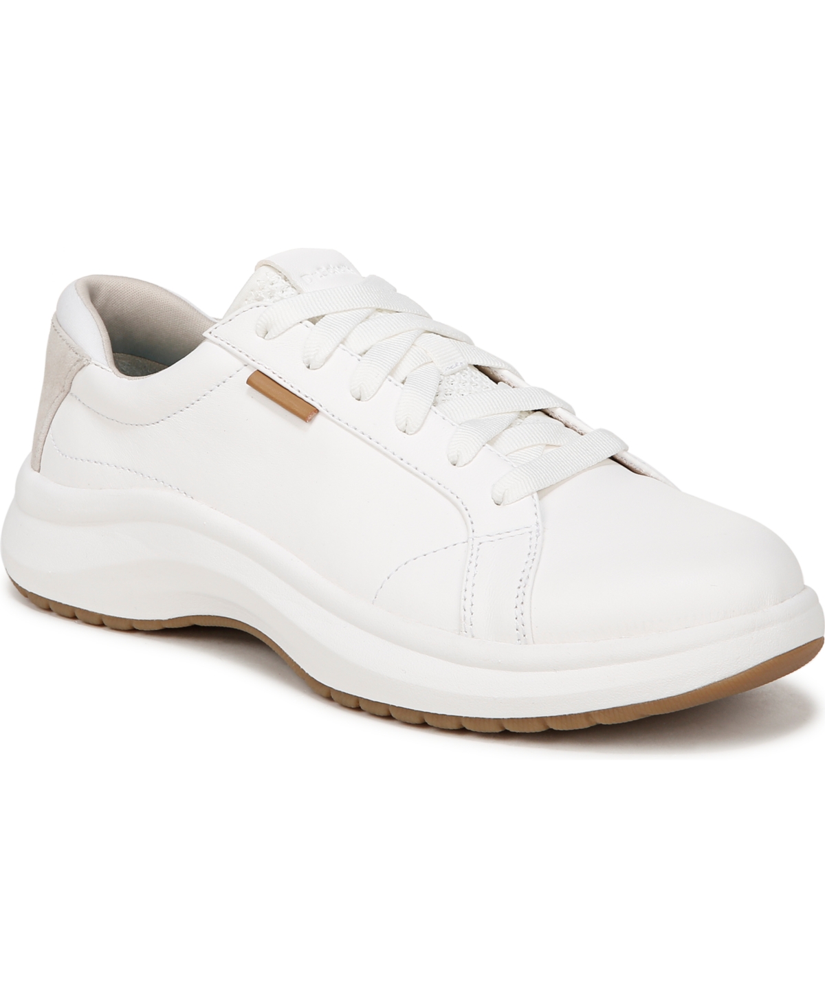 Dr. Scholl’s Women’s Feel Good Derby Shoes – White Leather Dr. Scholl’s Women’s Feel Good Derby Shoes – White Leather