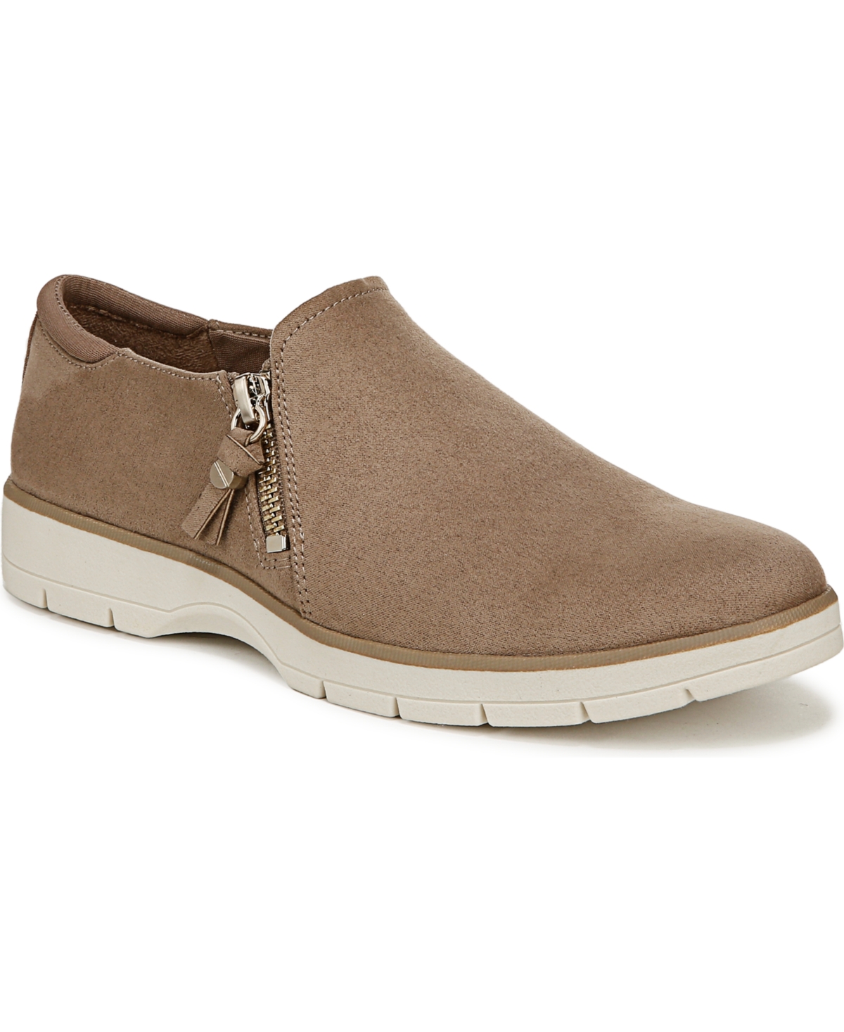 Dr. Scholl’s Women’s Nice Day Now Slip On Shoes – Mocha Taupe Microfiber Dr. Scholl’s Women’s Nice Day Now Slip On Shoes – Mocha Taupe Microfiber