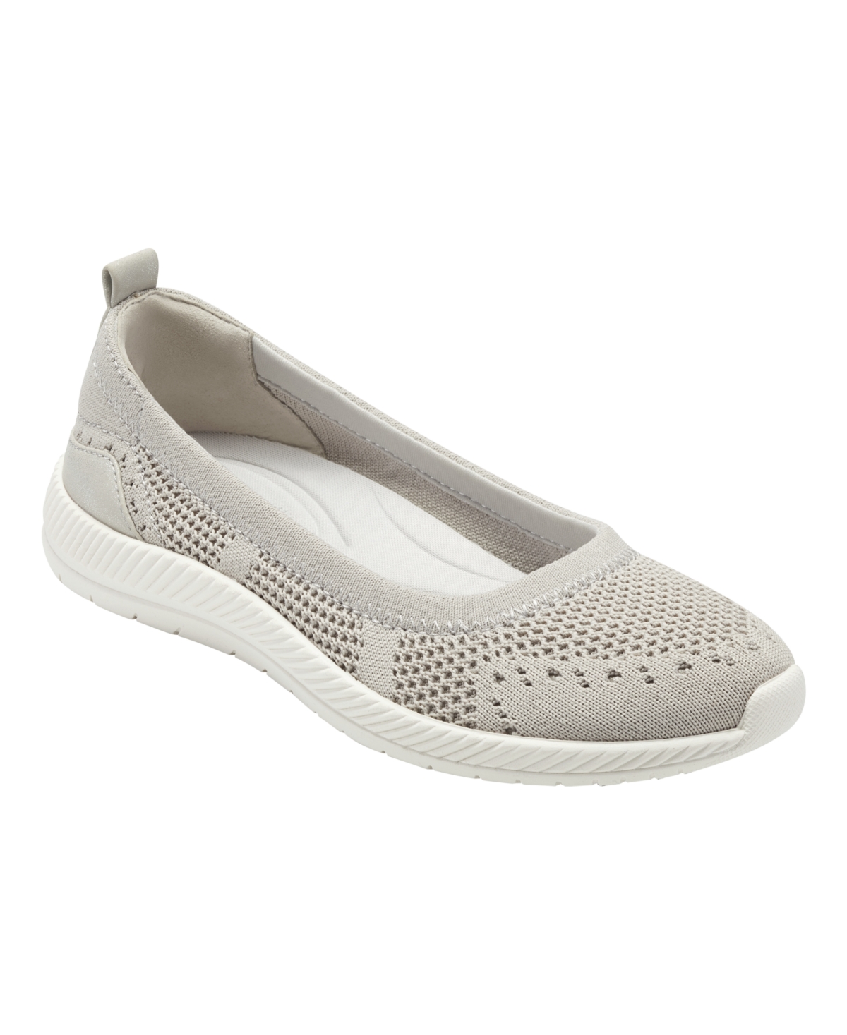 Easy Spirit Women’s Glitz Slip-On Walking Shoe – Taupe Easy Spirit Women’s Glitz Slip-On Walking Shoe – Taupe