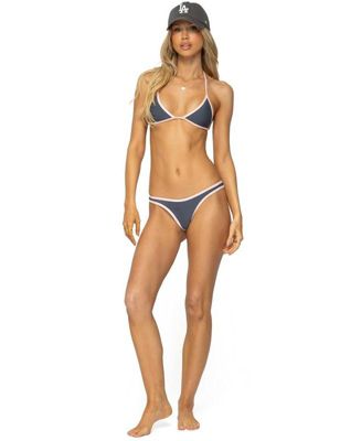 Edikted Womens Dina Contrast Bikini Set Edikted Womens Dina Contrast Bikini Set
