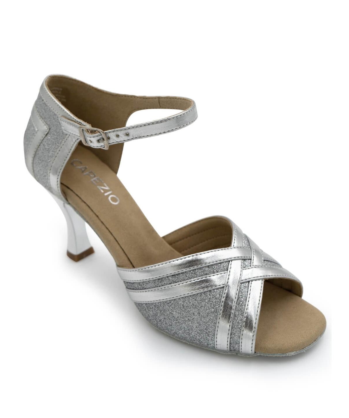 Elisa 2.5″ Ballroom Shoe – Silver Elisa 2.5″ Ballroom Shoe – Silver