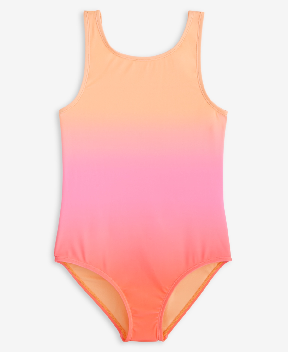 Epic Threads Girls’ Xs-xl Ombre One-Piece Swimsuit, Macy’s Exclusive – Melon Bliss Epic Threads Girls’ Xs-xl Ombre One-Piece Swimsuit, Macy’s Exclusive – Melon Bliss