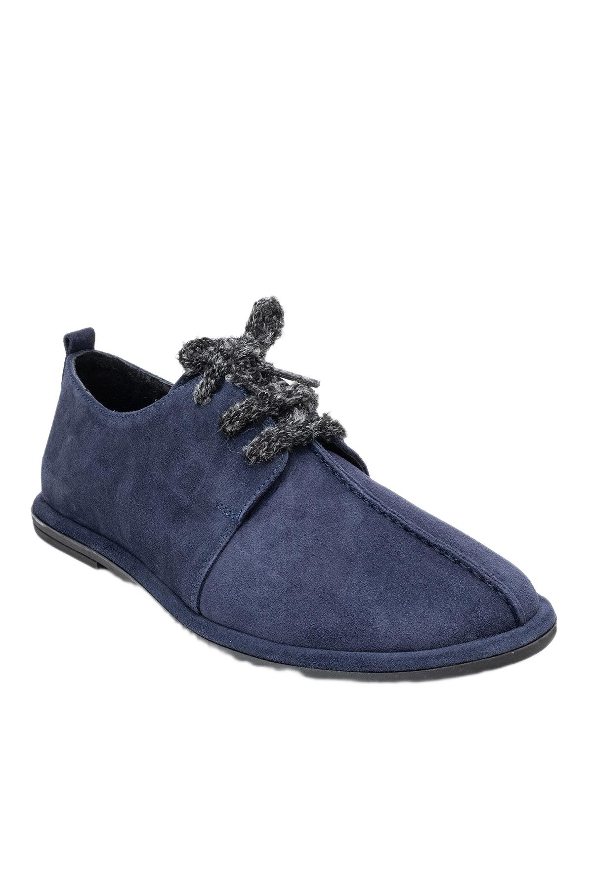 Forever & Always Shoes Denora Leather Lace Up Shoes – Navy suede leather Forever & Always Shoes Denora Leather Lace Up Shoes – Navy suede leather