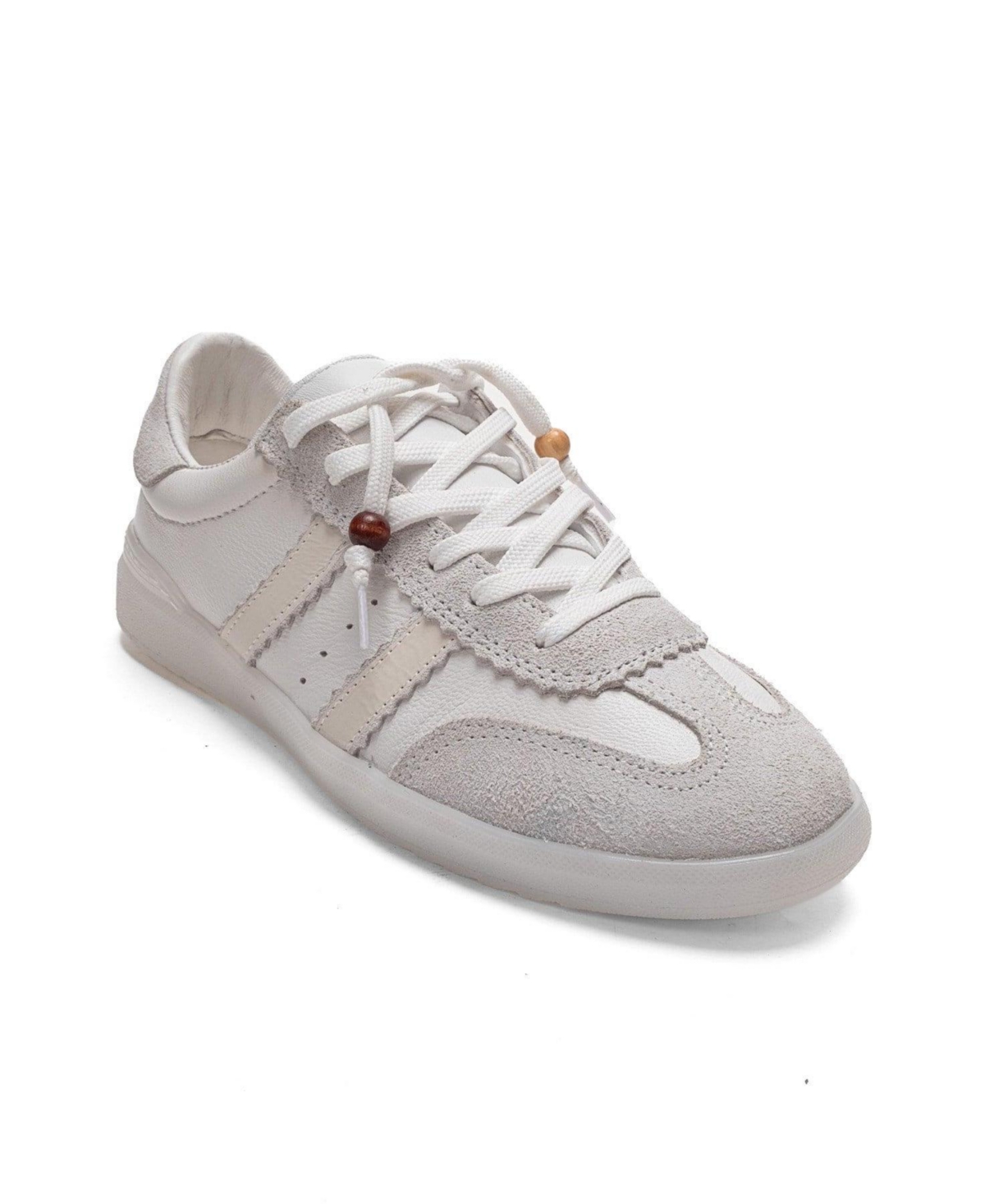 Forever & Always Shoes Women’s Ardix Leather Sneaker – White