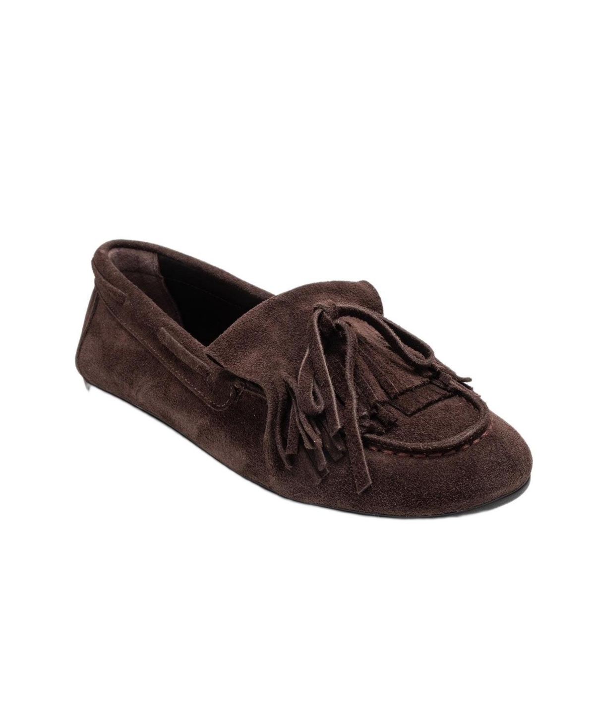 Forever & Always Shoes Women’s Axeli Leather Tassel Loafer – Brown suede leather Forever & Always Shoes Women’s Axeli Leather Tassel Loafer – Brown suede leather