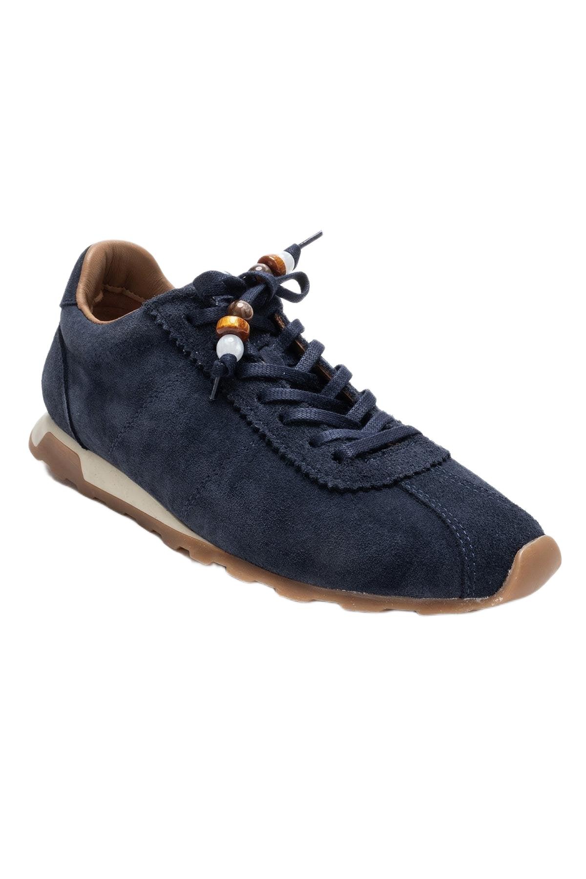 Forever & Always Shoes Women’s Brea Leather Embellished Sneaker – Navy suede Forever & Always Shoes Women’s Brea Leather Embellished Sneaker – Navy suede