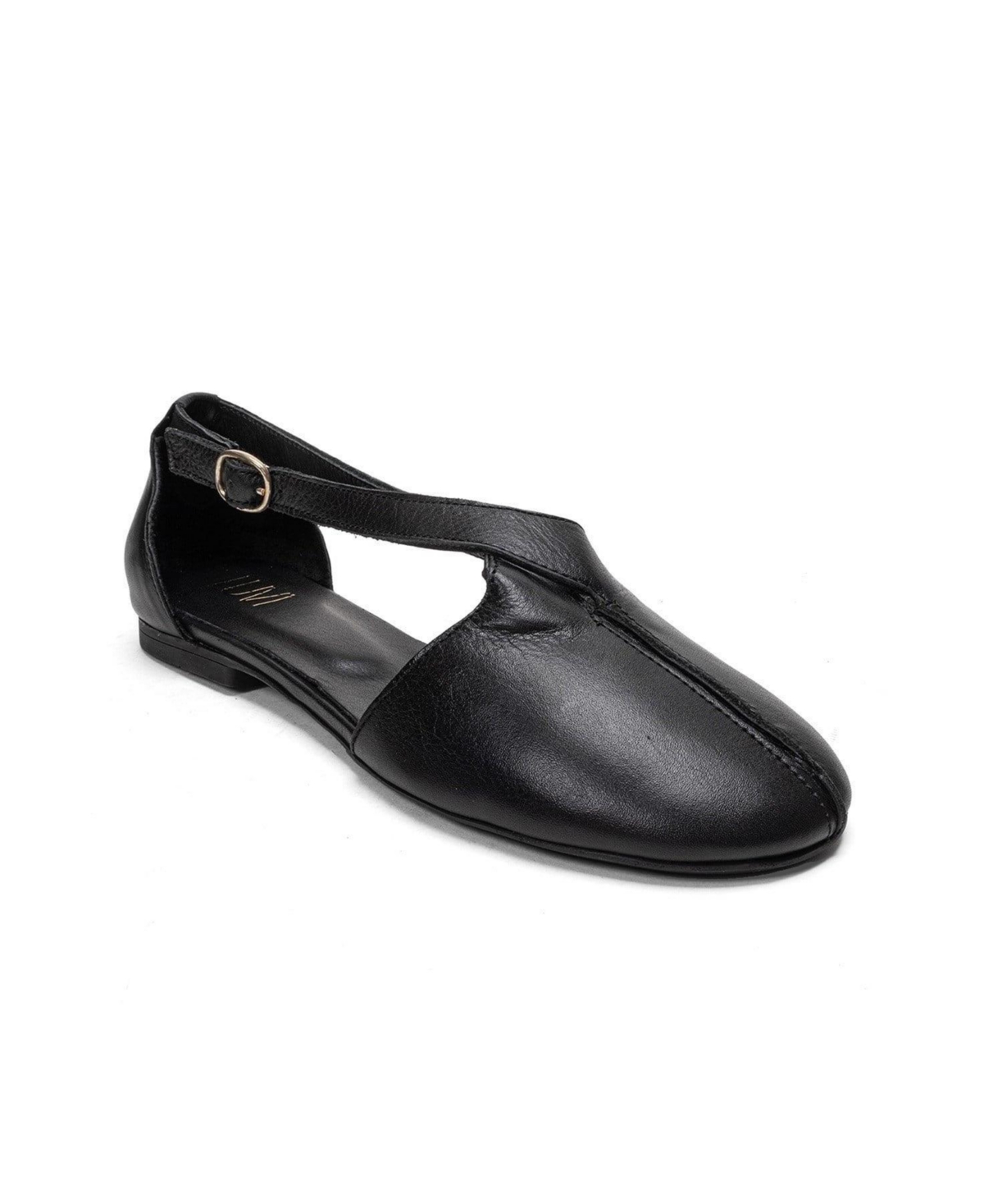 Forever & Always Shoes Women’s Fable Leather Side Cut Ballet Flat – Black Forever & Always Shoes Women’s Fable Leather Side Cut Ballet Flat – Black