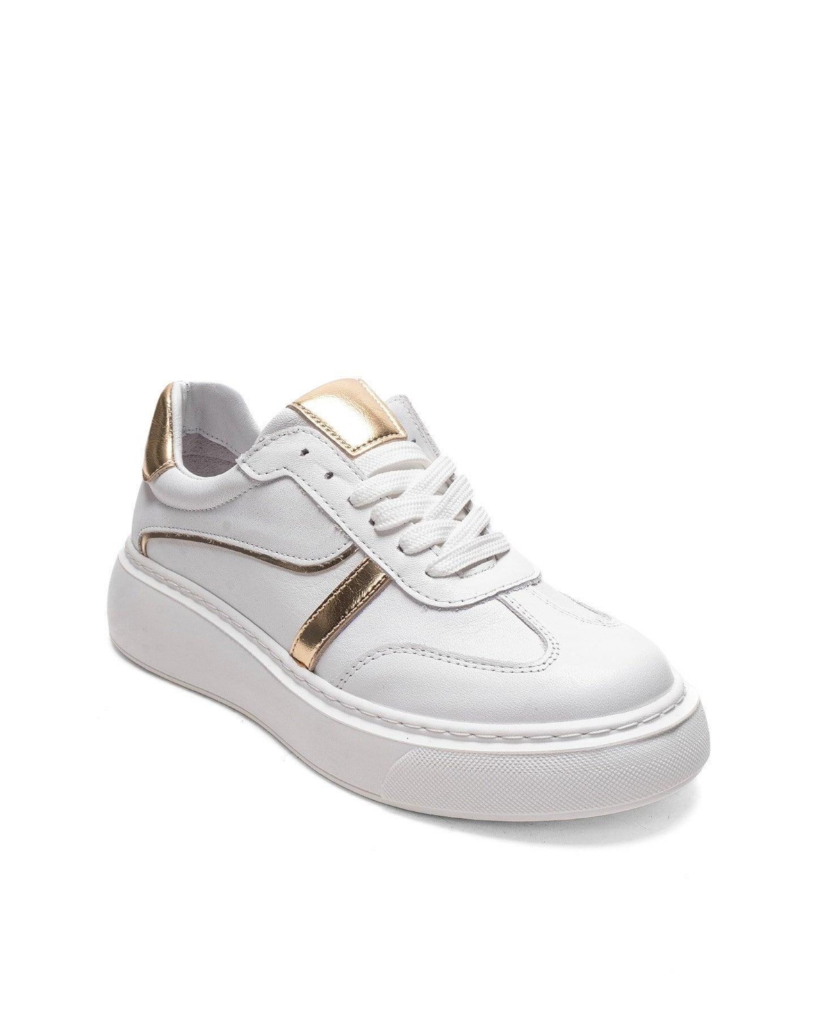 Forever & Always Shoes Women’s Ivara Leather Everyday Sneaker – White Forever & Always Shoes Women’s Ivara Leather Everyday Sneaker – White