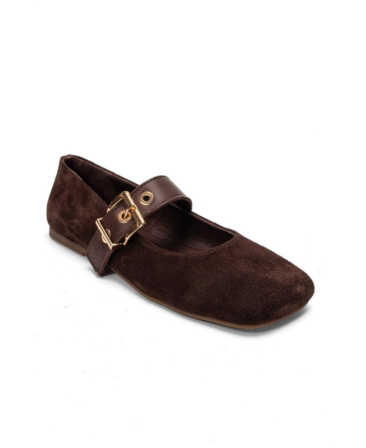 Forever & Always Shoes Women’s Jonas Leather Ballet Flat – Brown suede Forever & Always Shoes Women’s Jonas Leather Ballet Flat – Brown suede
