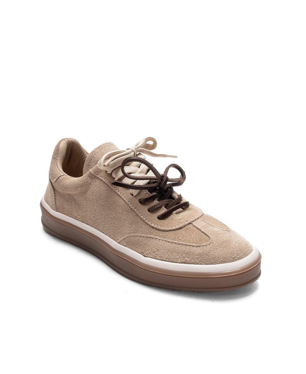 Forever & Always Shoes Women’s Melle Leather Sneaker – Beige suede Forever & Always Shoes Women’s Melle Leather Sneaker – Beige suede