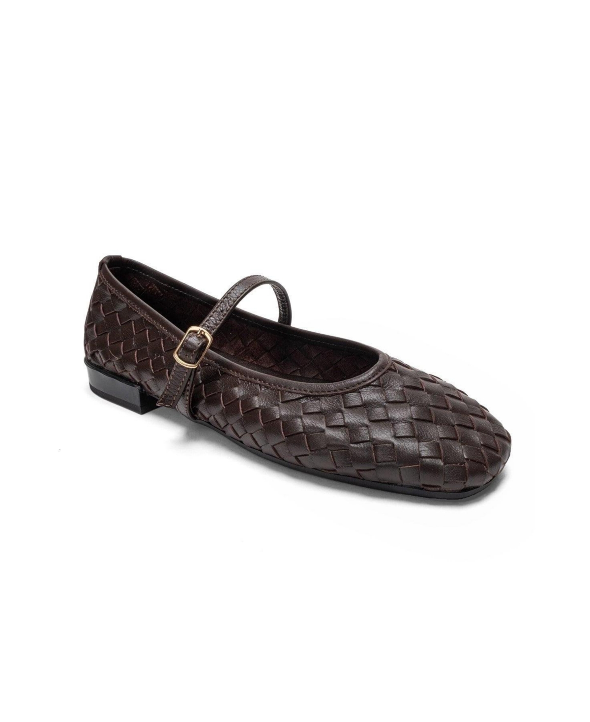 Forever & Always Shoes Women’s Yevora Leather Woven Strap Ballet Flat – Brown Forever & Always Shoes Women’s Yevora Leather Woven Strap Ballet Flat – Brown