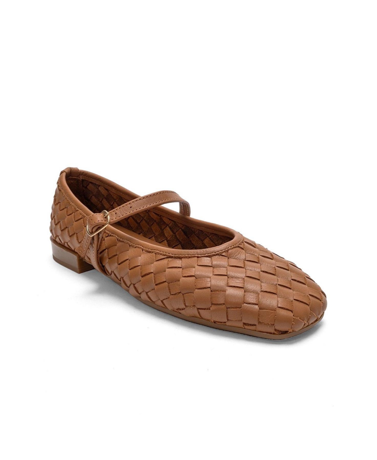 Forever & Always Shoes Women’s Yevora Leather Woven Strap Ballet Flat – Cognac Forever & Always Shoes Women’s Yevora Leather Woven Strap Ballet Flat – Cognac