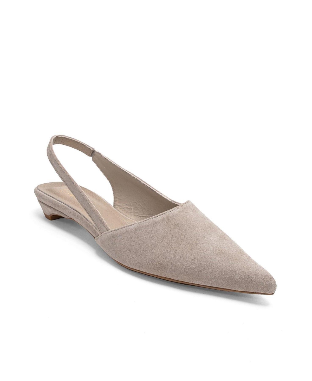 Forever & Always Women’s Shoes Berlina Leather Slingback Pump – Beige suede Forever & Always Women’s Shoes Berlina Leather Slingback Pump – Beige suede