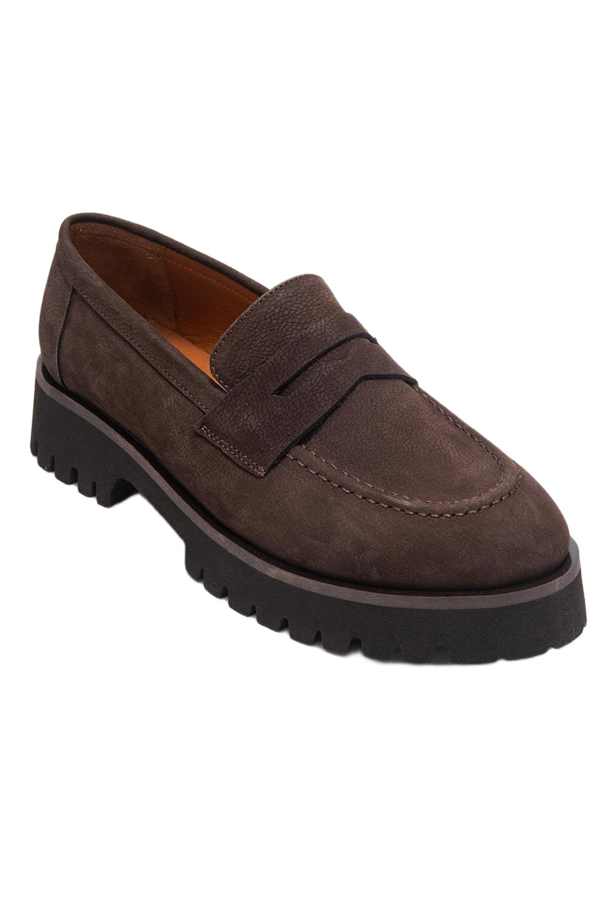 Forever & Always Women’s Shoes Vionel Leather Loafer (Women) – Brown suede leather Forever & Always Women’s Shoes Vionel Leather Loafer (Women) – Brown suede leather
