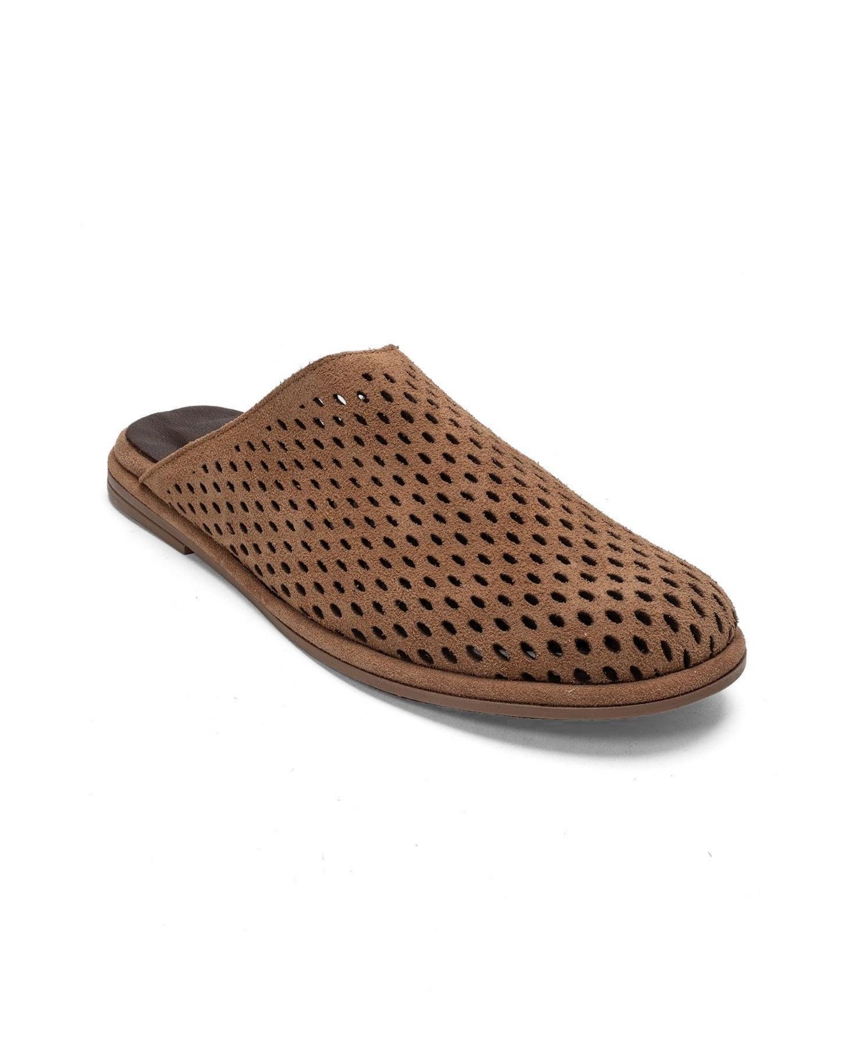 Forever and Always Shoes Melara Leather Slip On Mule – Cognac suede Forever and Always Shoes Melara Leather Slip On Mule – Cognac suede