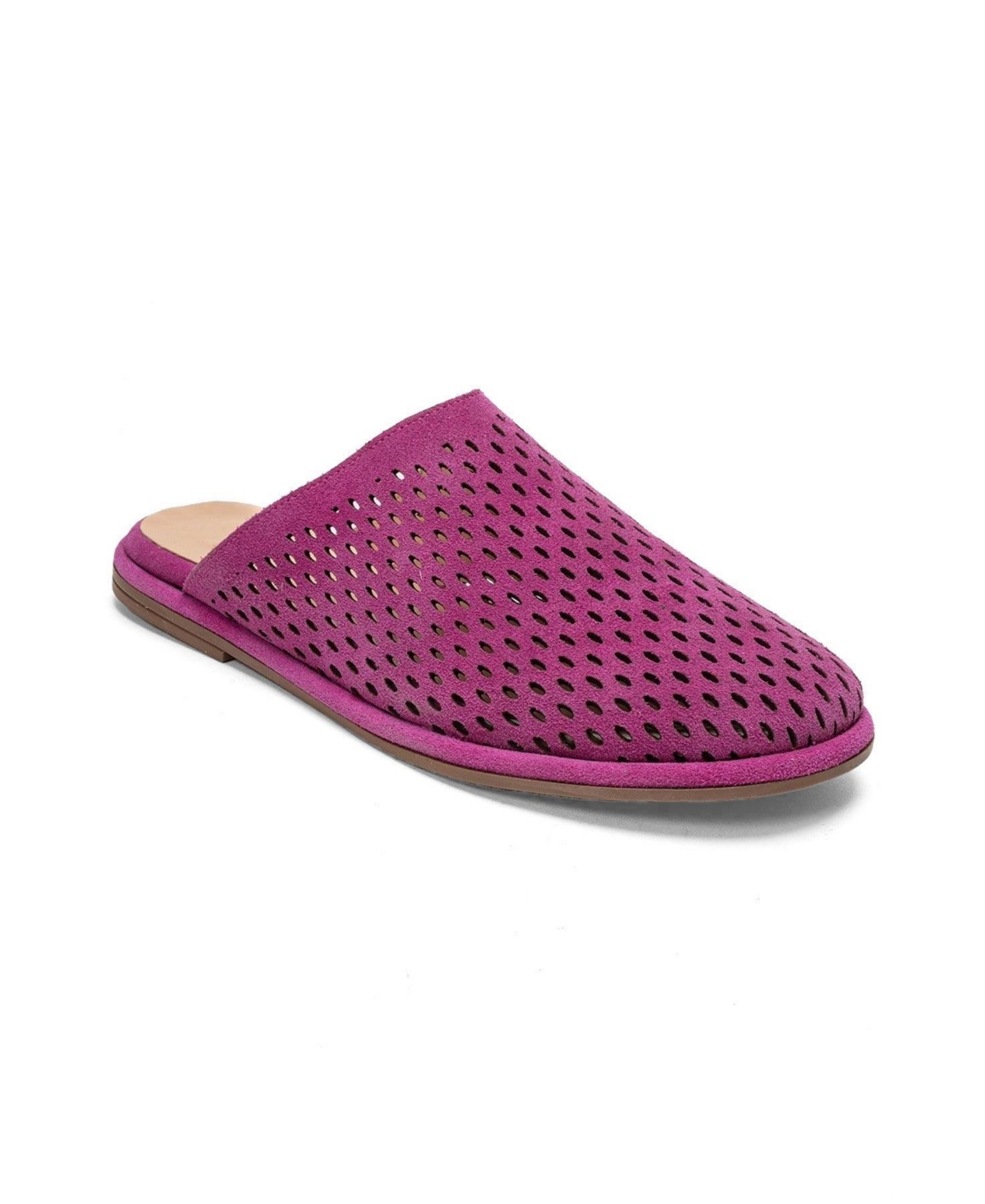 Forever and Always Shoes Melara Leather Slip On Mule – Fuchsia suede Forever and Always Shoes Melara Leather Slip On Mule – Fuchsia suede
