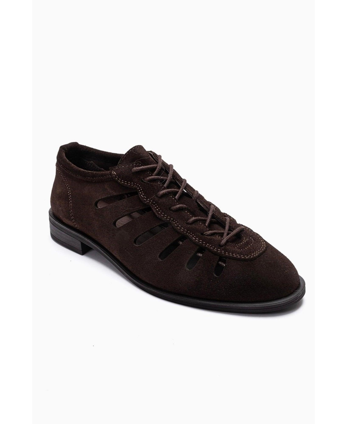Forever and Always Shoes Women’s Astron Leather Casual Lace Up Shoes – Brown suede Forever and Always Shoes Women’s Astron Leather Casual Lace Up Shoes – Brown suede