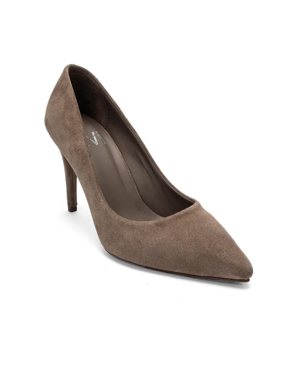 Forever and Always Shoes Women’s Moriel Leather Stiletto Pump – Mink suede Forever and Always Shoes Women’s Moriel Leather Stiletto Pump – Mink suede
