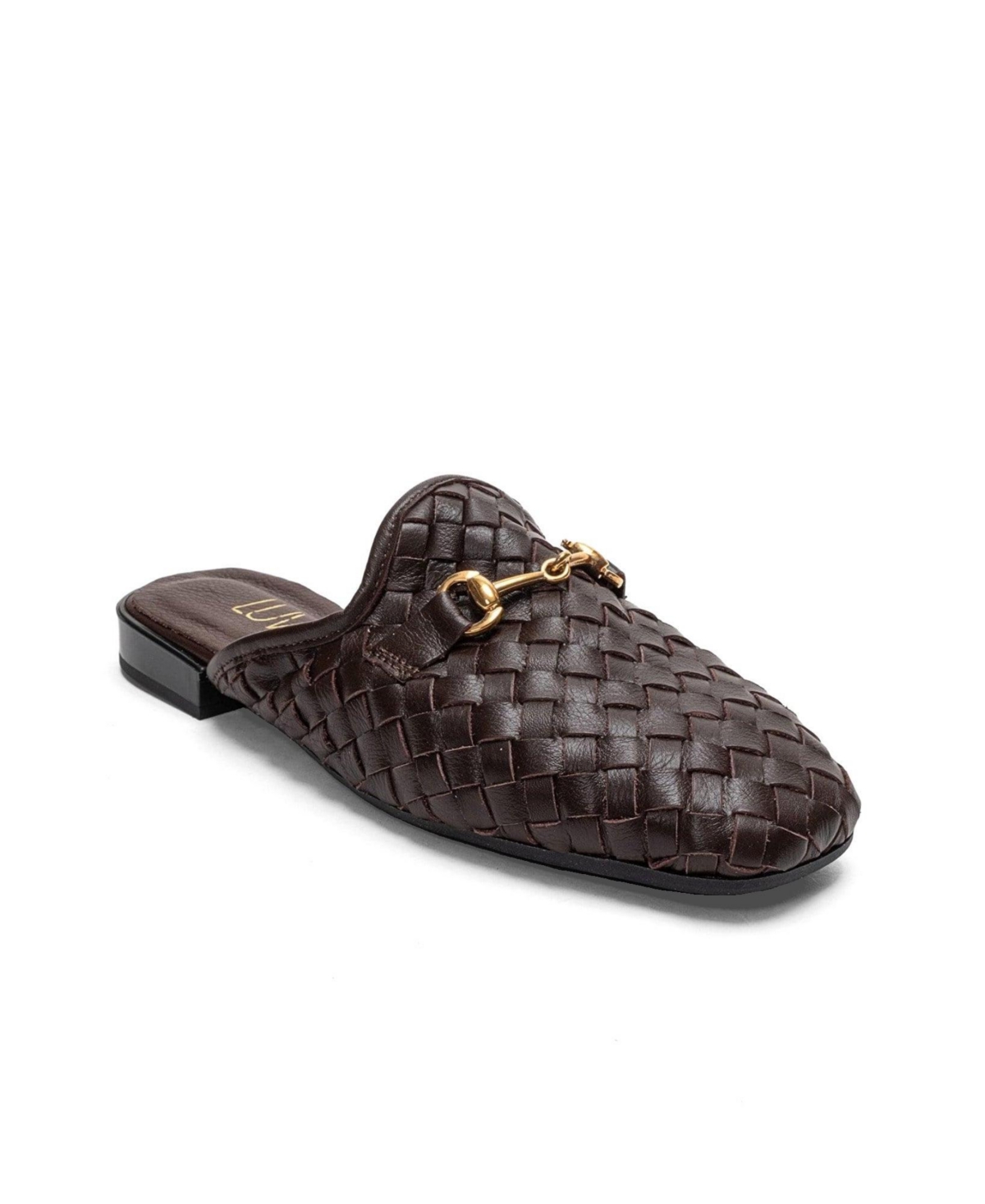 Forever and Always Shoes Women’s Senia Leather Woven Mule – Brown Forever and Always Shoes Women’s Senia Leather Woven Mule – Brown