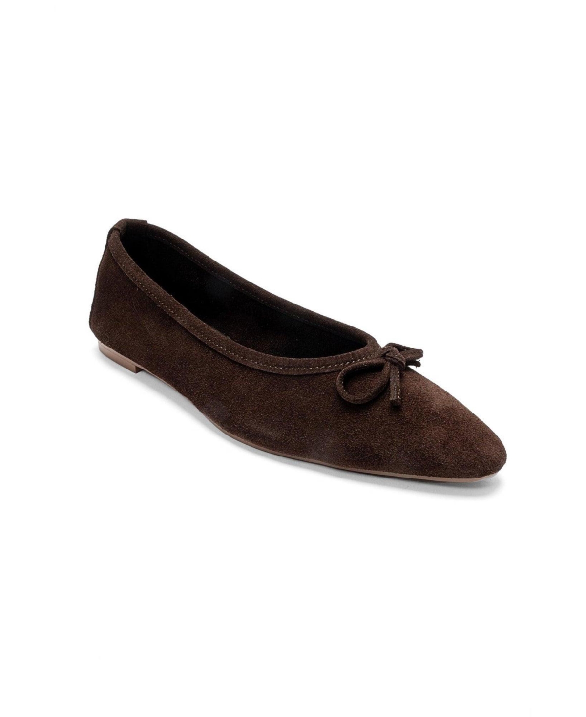 Forever and Always Shoes Women’s Umiel Leather Bow Ballet Flat – Brown suede Forever and Always Shoes Women’s Umiel Leather Bow Ballet Flat – Brown suede