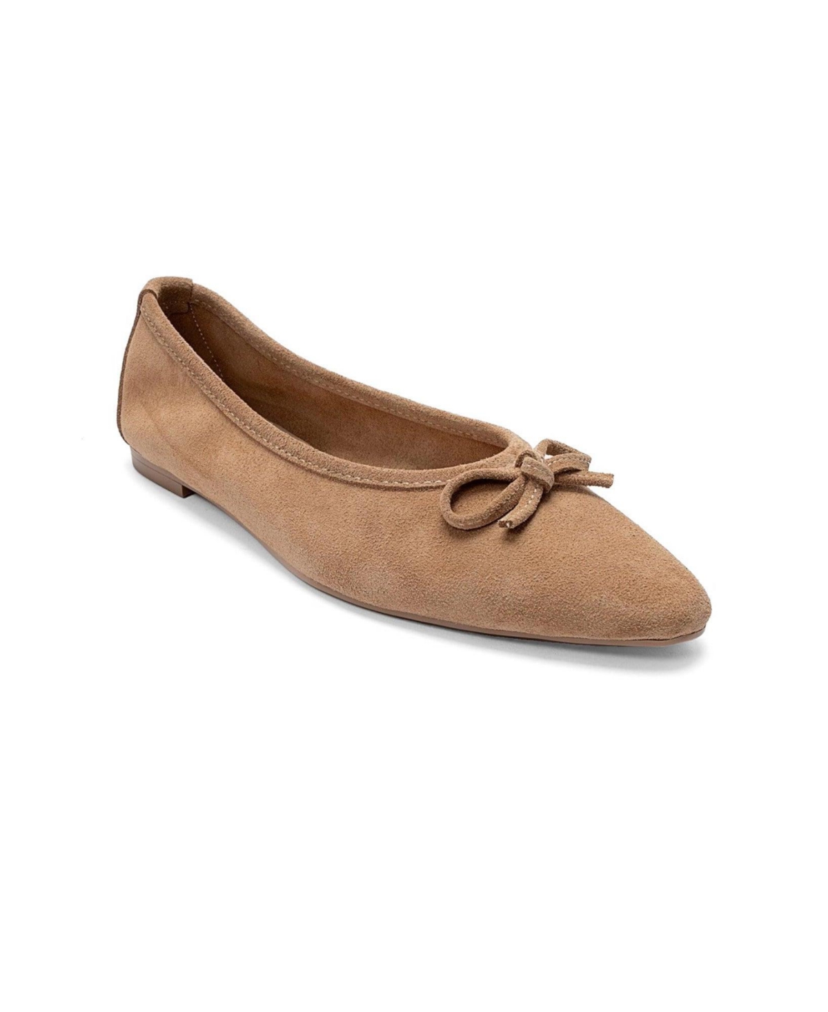 Forever and Always Shoes Women’s Umiel Leather Bow Ballet Flat – Cognac suede Forever and Always Shoes Women’s Umiel Leather Bow Ballet Flat – Cognac suede