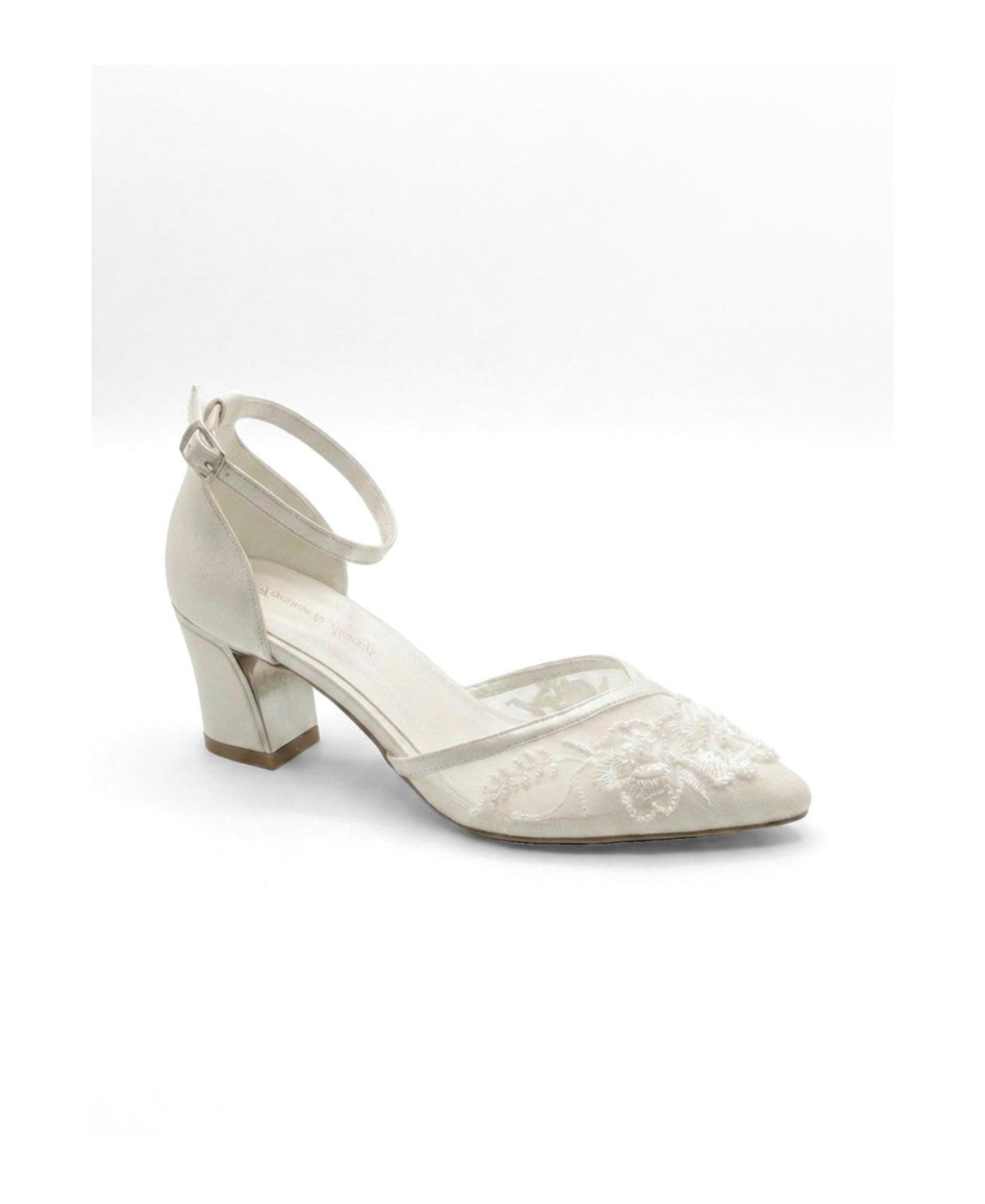 Forever and Always Shoes Women’s Viona Lace Bridal Pump – Ivory Forever and Always Shoes Women’s Viona Lace Bridal Pump – Ivory