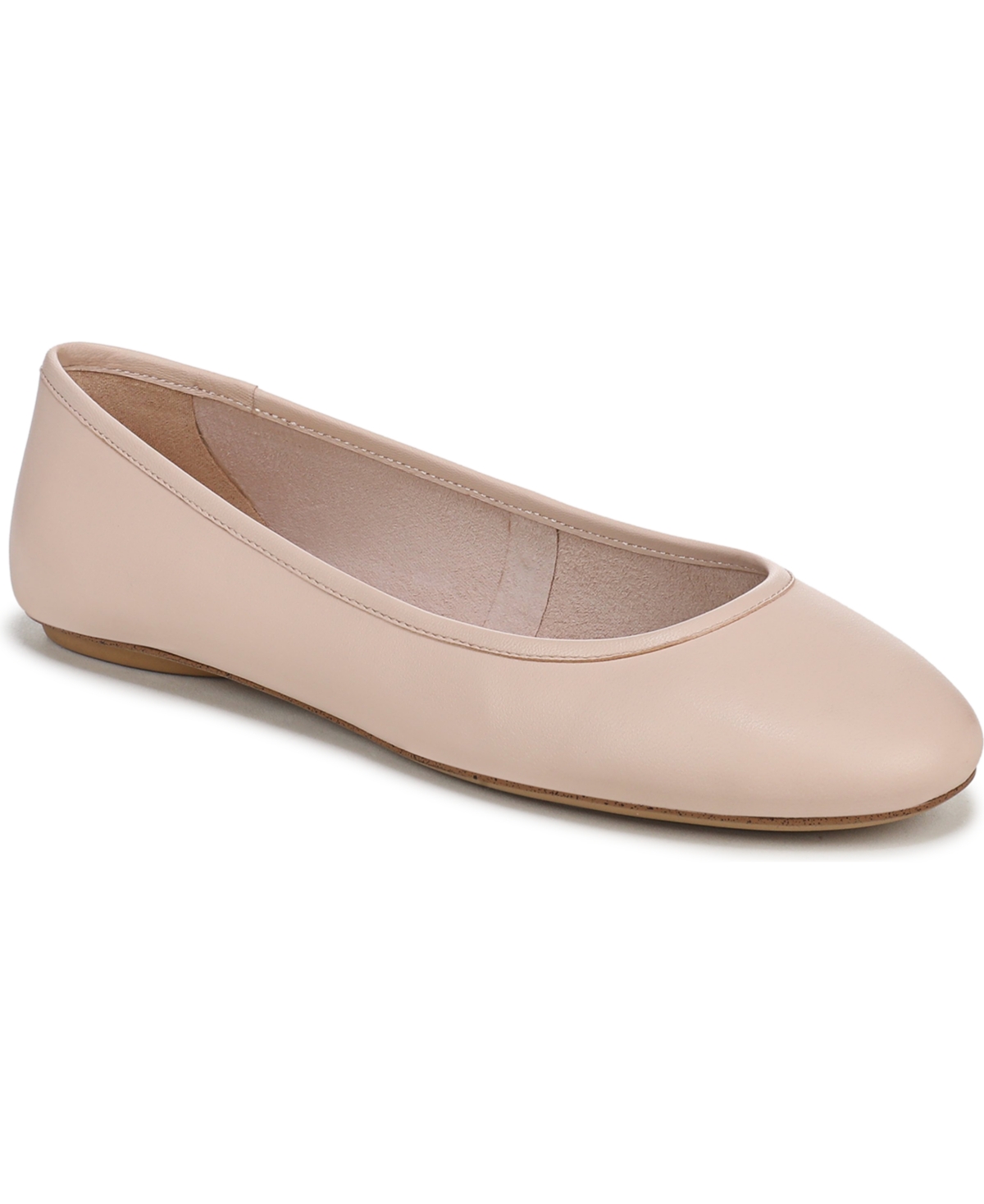 Franco Sarto Women’s Christina Round Toe Ballerina/Skimmer Shoes – Blush Leather Franco Sarto Women’s Christina Round Toe Ballerina/Skimmer Shoes – Blush Leather