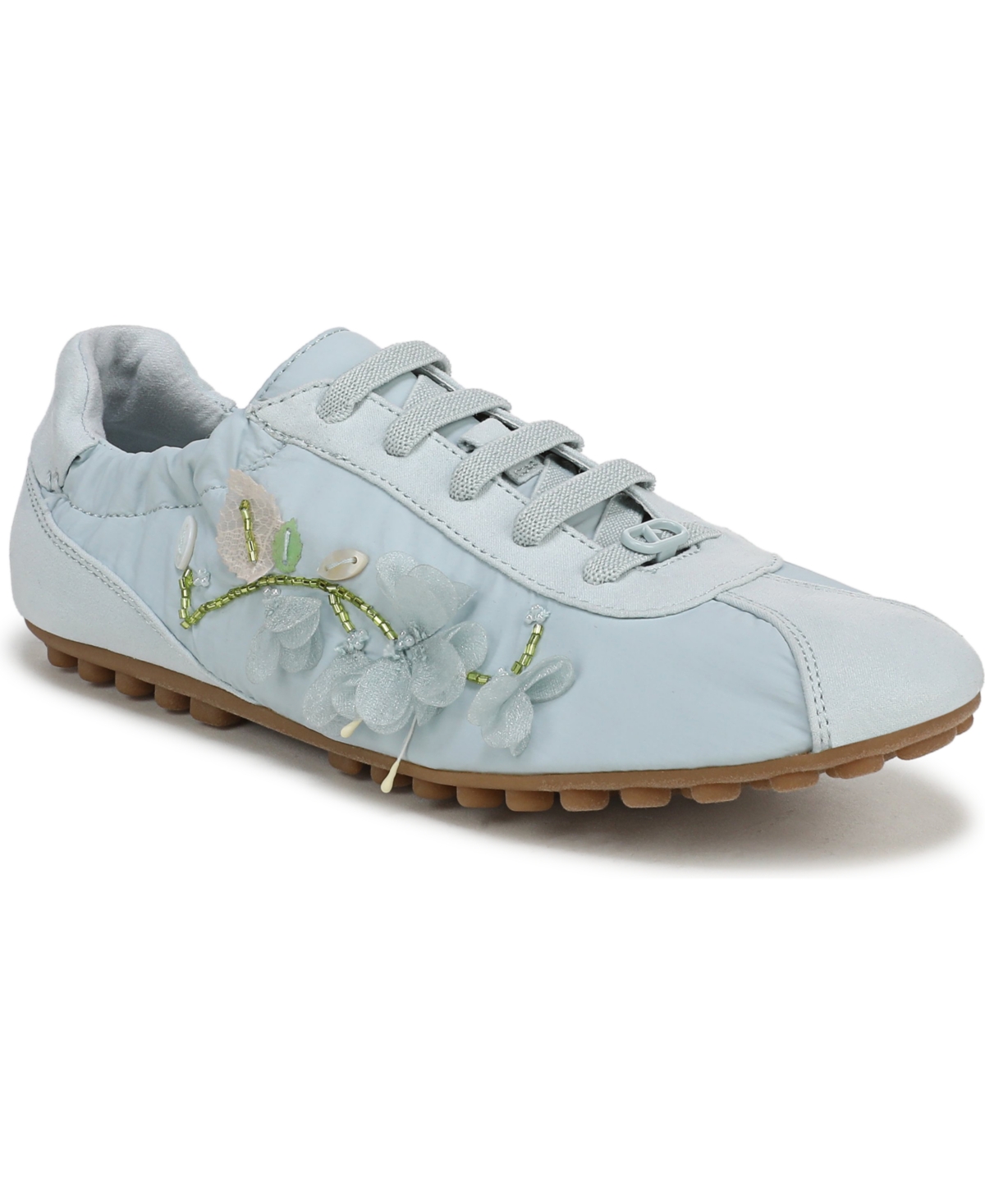 Franco Sarto Women’s Felina Round Toe Lace-Up Shoes – Misty Blue Nylon Franco Sarto Women’s Felina Round Toe Lace-Up Shoes – Misty Blue Nylon