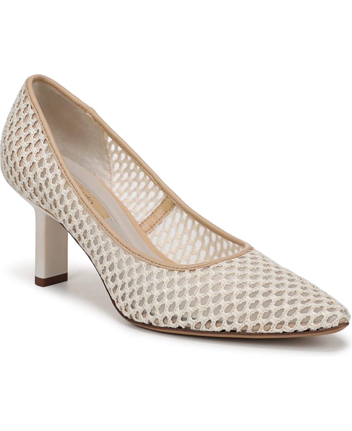 Franco Sarto Women’s Julissa Pointed Toe Pump Shoes – Off White Woven Faux Raffia Franco Sarto Women’s Julissa Pointed Toe Pump Shoes – Off White Woven Faux Raffia