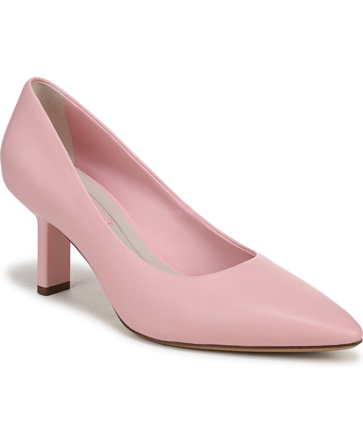Franco Sarto Women’s Julissa Pointed Toe Pump Shoes – Pink Leather Franco Sarto Women’s Julissa Pointed Toe Pump Shoes – Pink Leather