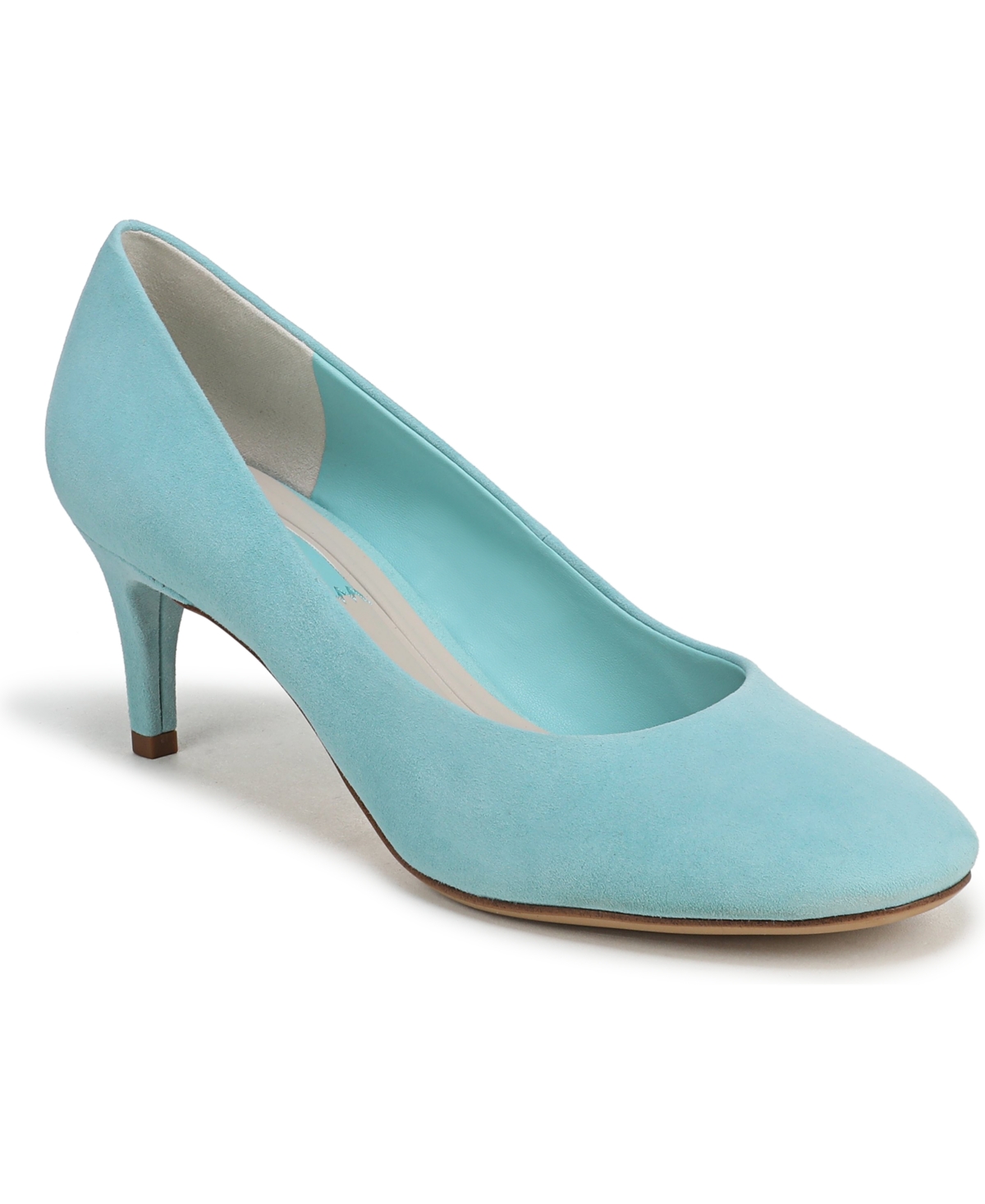 Franco Sarto Women’s Kamari Pointed Toe Pump Shoes – Blue Leather